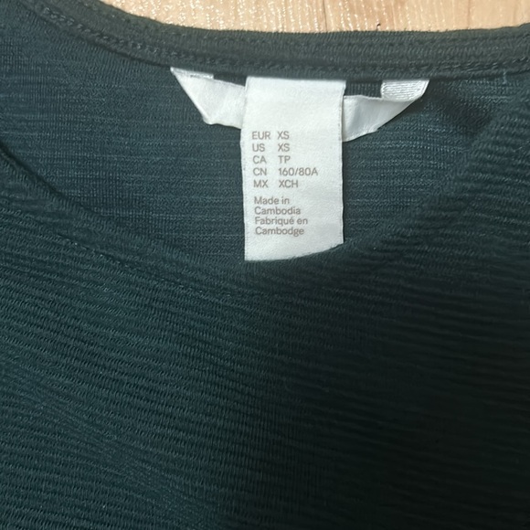 H&M Dark Green Midi Dress - Picture 4 of 7